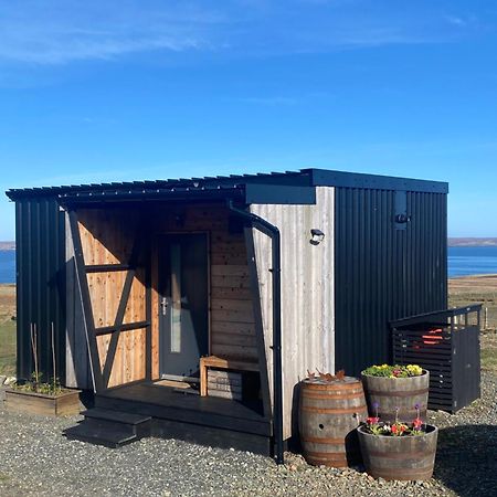 Unique Luxurious Cabin On Sea View Working Croft Garrabost 外观 照片
